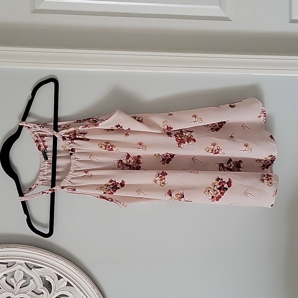 Papermoon (M) halter floral blouse